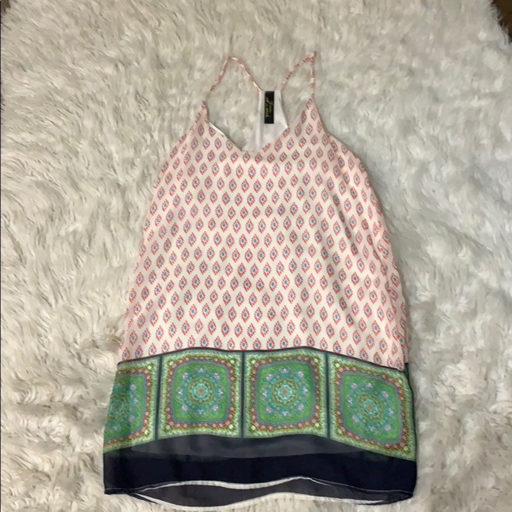 Boutique dress with pattern